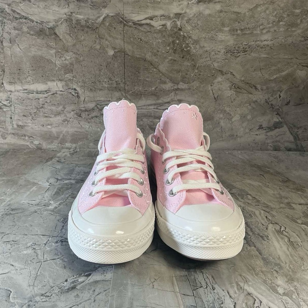 Converse Chuck 70 embroidered scalloped-edge sneakers - Picture 7 of 7